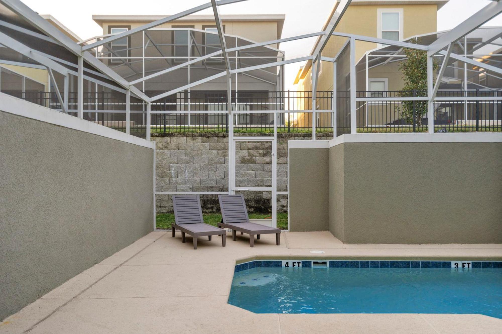 קיסימי Special 4Bedroom Th W-Private Pool Next To Disney מראה חיצוני תמונה