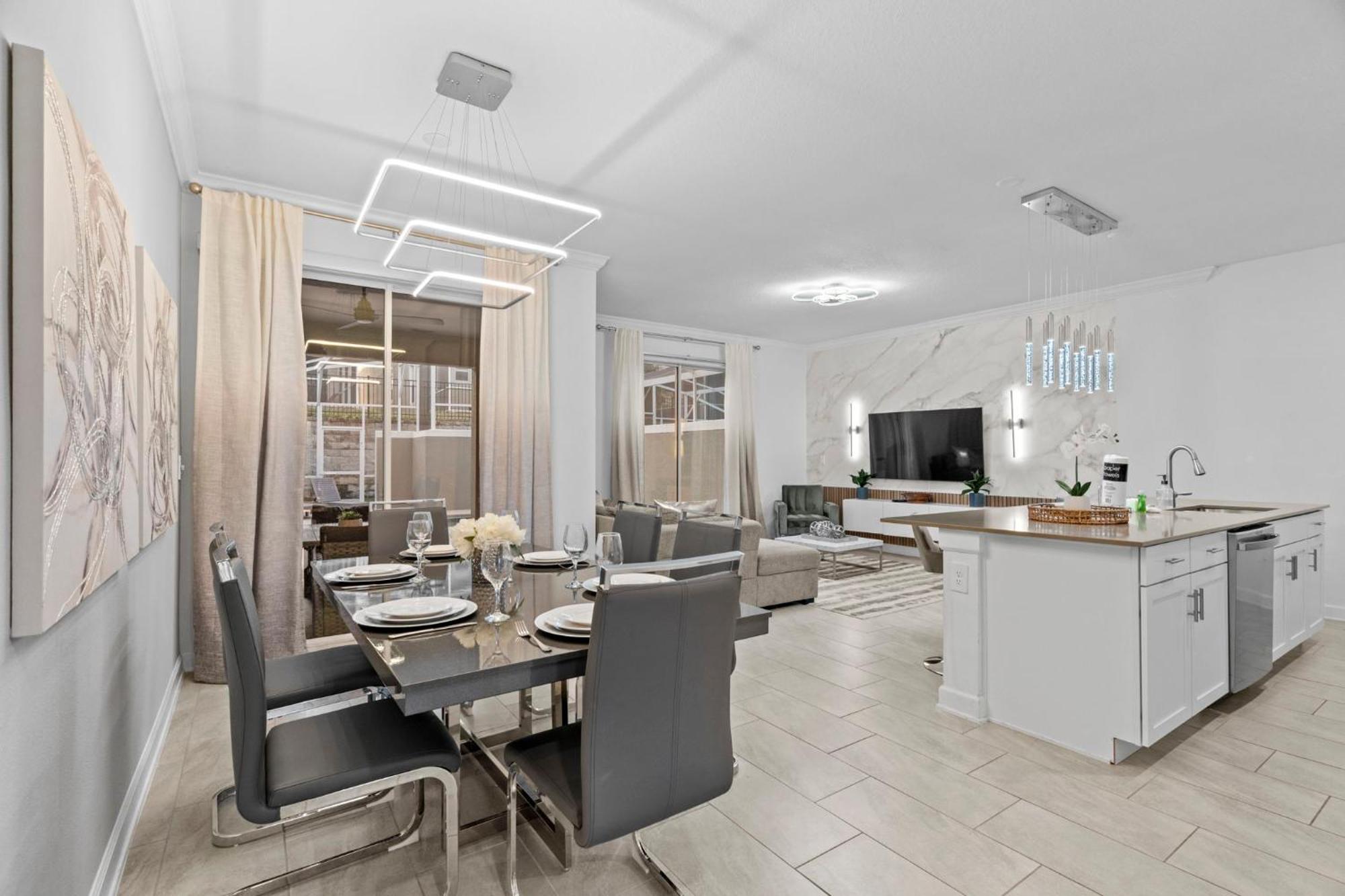 קיסימי Special 4Bedroom Th W-Private Pool Next To Disney מראה חיצוני תמונה